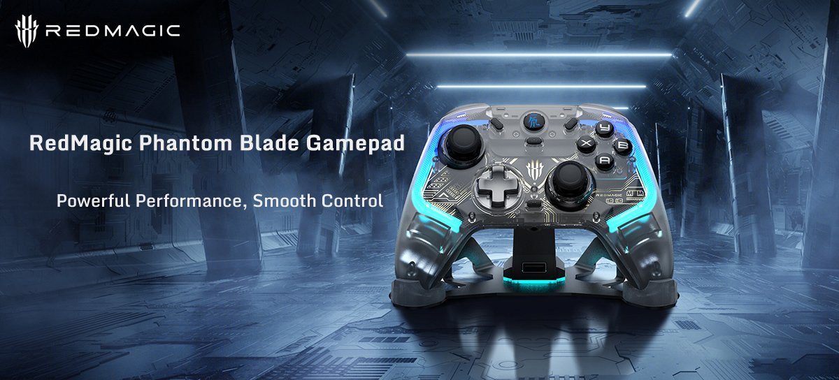 RedMagic Phantom Blade Game Handle Gamepad Unveiled: 1000Hz Polling, Adjustable Joystick